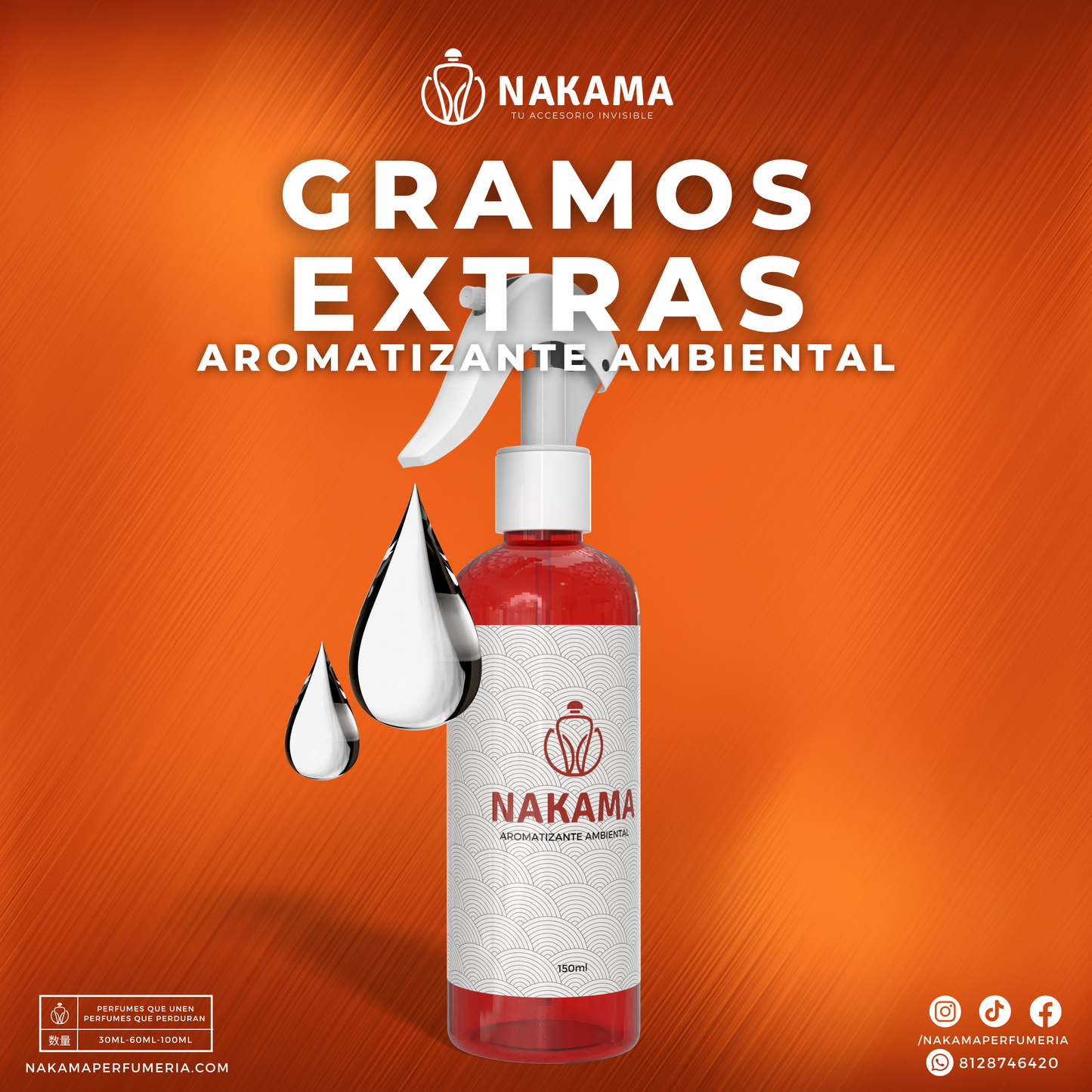 GRAMO EXTRA PARA AROMATIZANTE AMBIENTAL