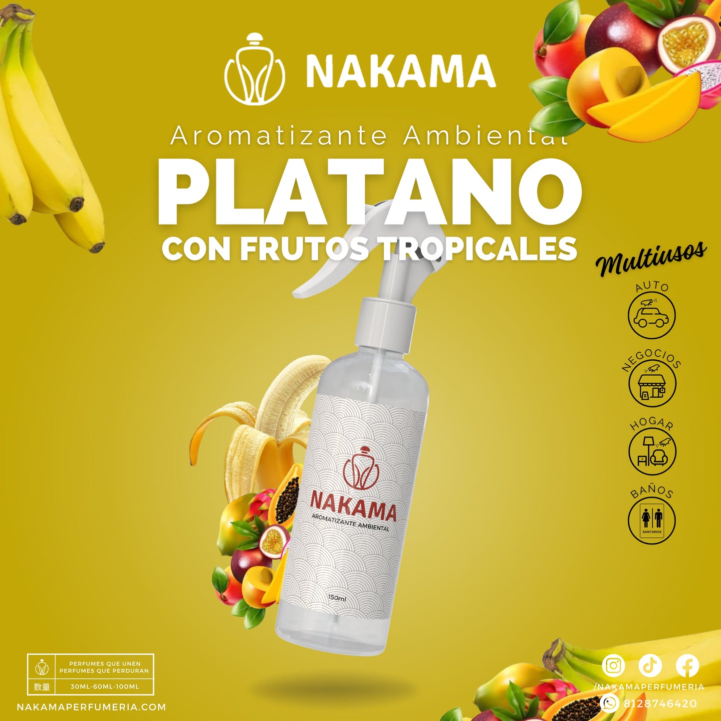 AA062 PLATANO Y FRUTOS TROPICALES