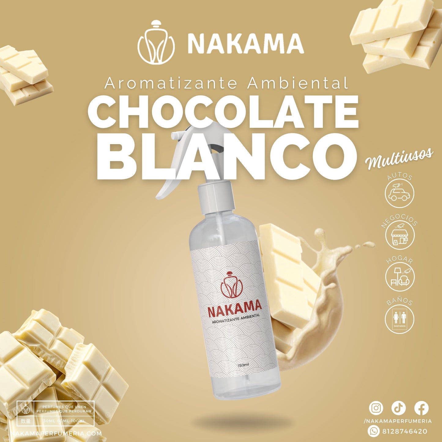 AA047 CHOCOLATE BLANCO