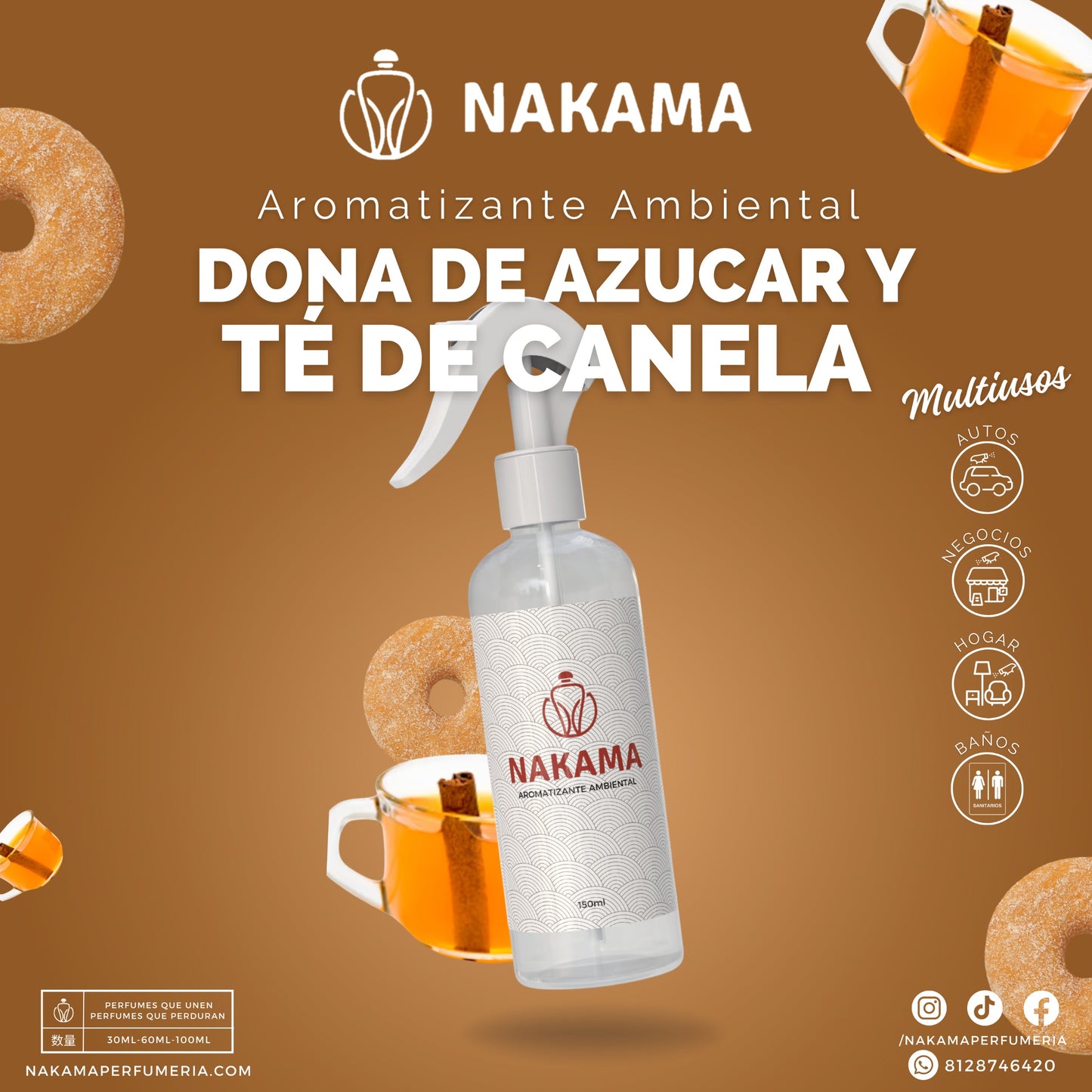 AA125 DONA DE AZUCAR Y TE DE CANELA