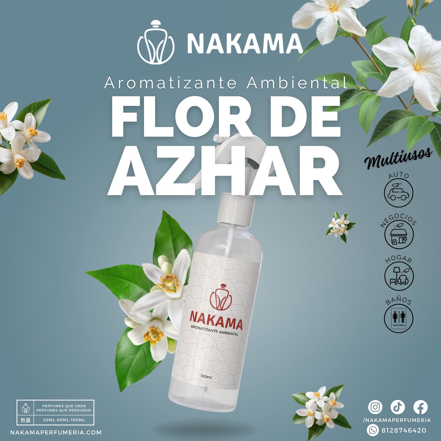 AA026 FLOR DE AZHAR