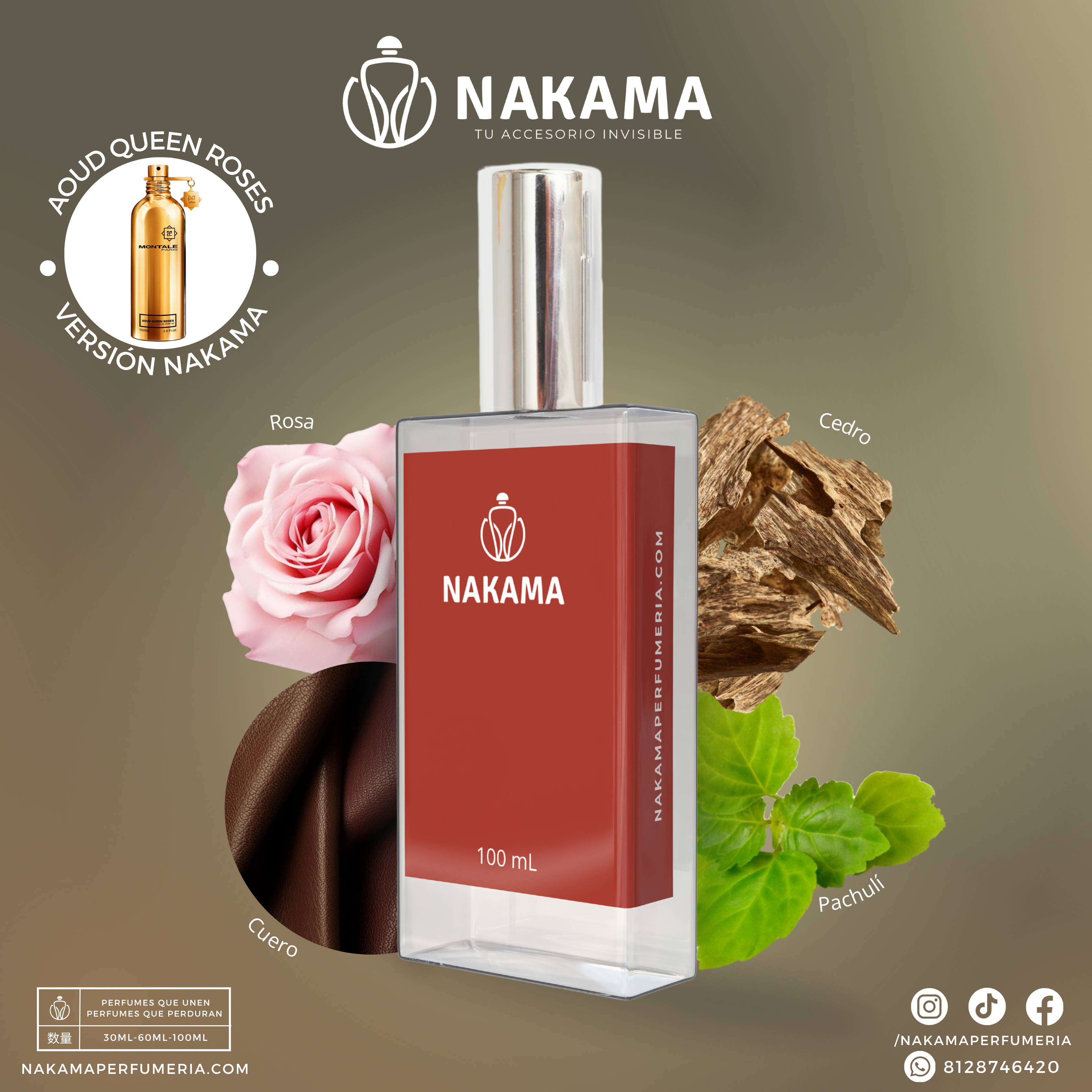 NCH614 AOUD QUEEN ROSES - MONTALE - DAMA