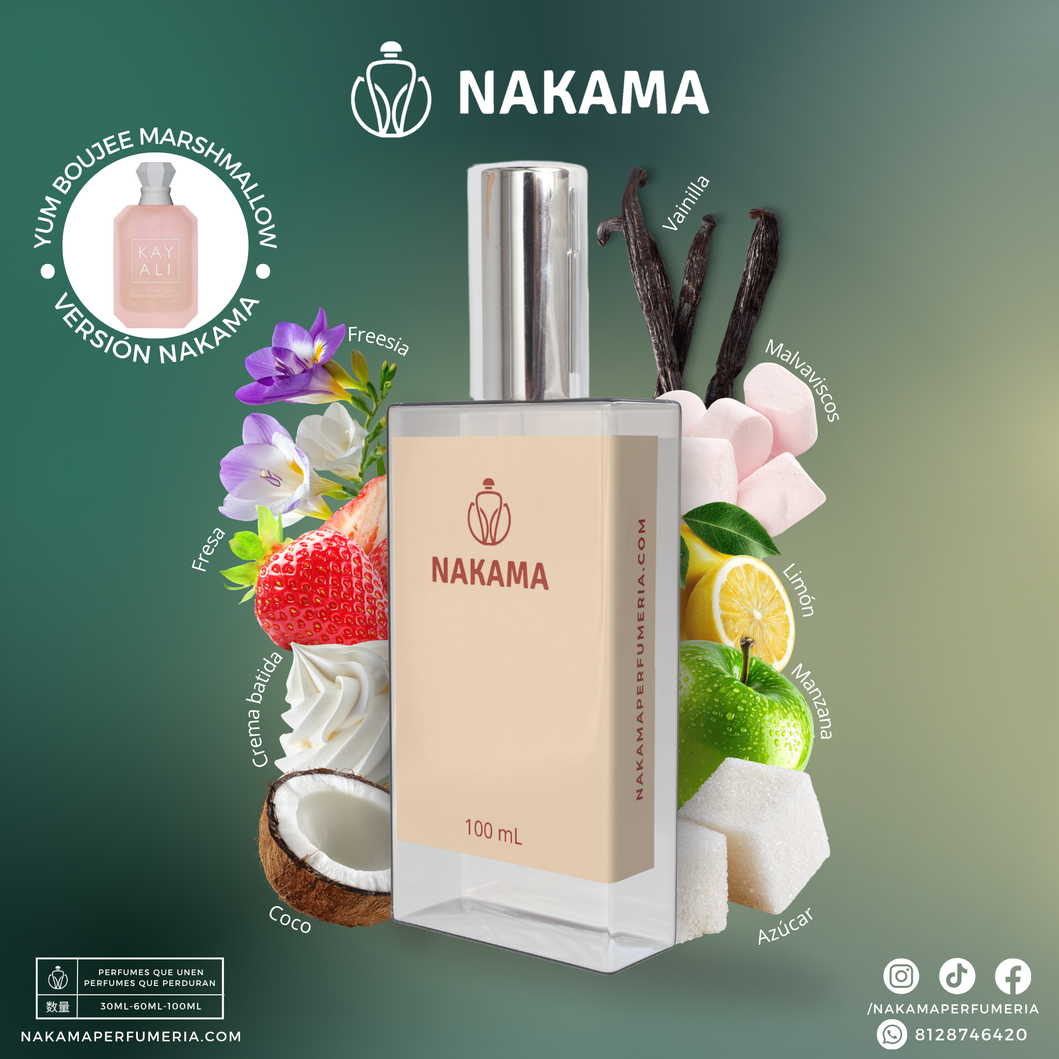 NA521 YUM BOUJEE MARSHMALLOW- KAYALI - DAMA