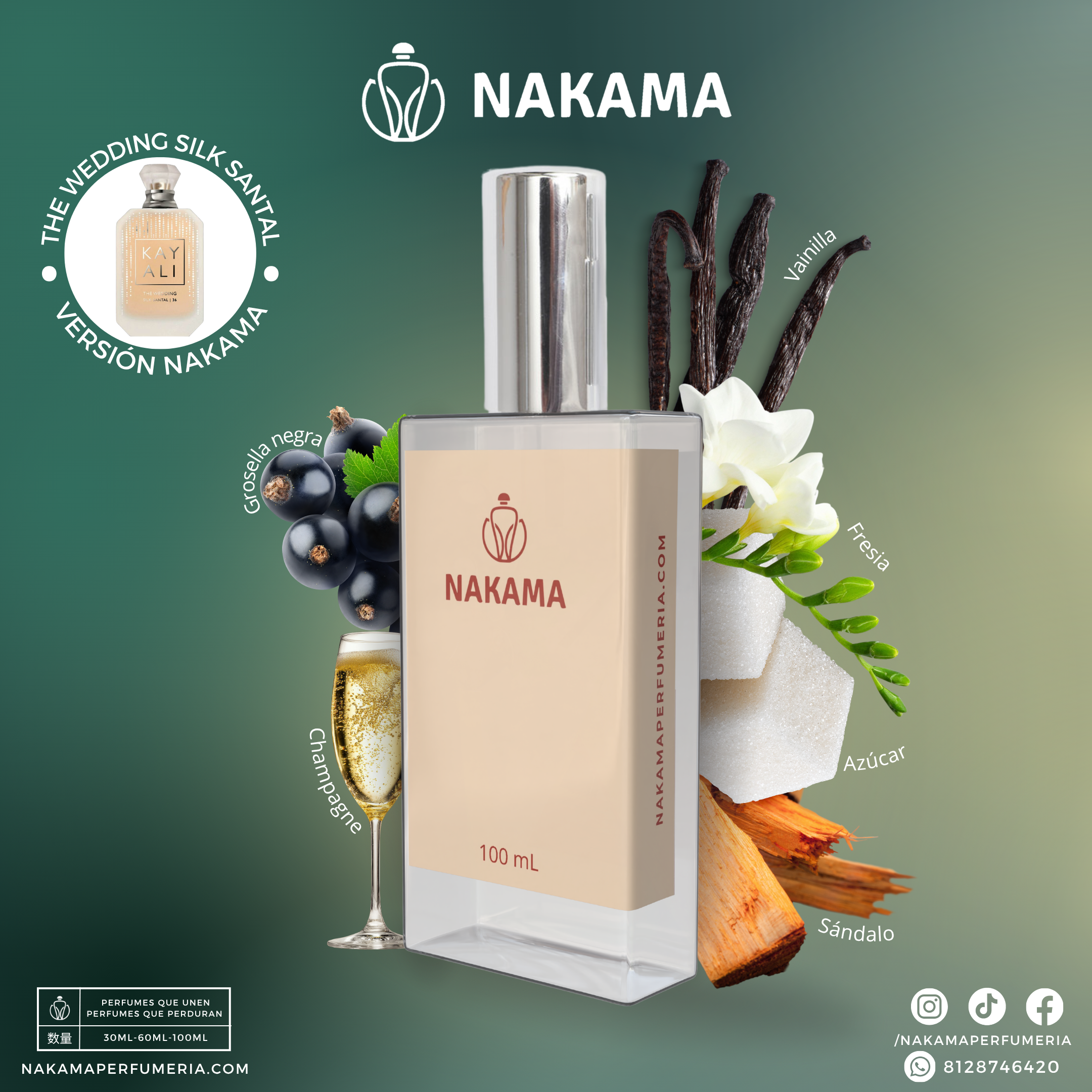 NA515 THE WEDDING SILK SANTAL - KAYALI - DAMA