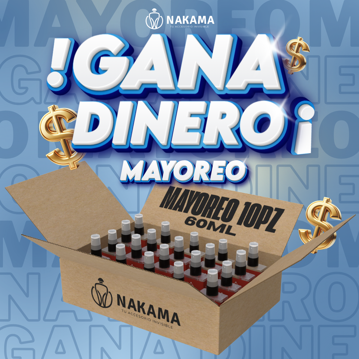 MAYOREO 60 ML  (leer descripción)