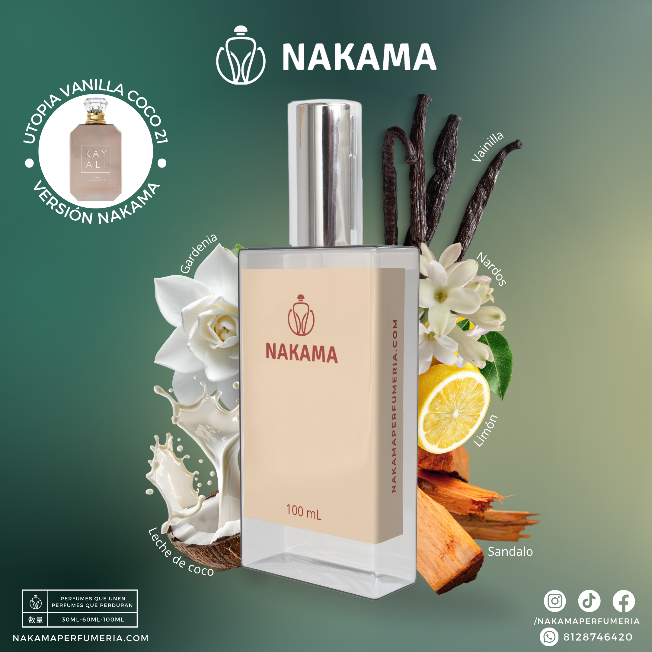 NA619 UTOPIA VANILLA COCO 21 - KAYALI - UNISEX