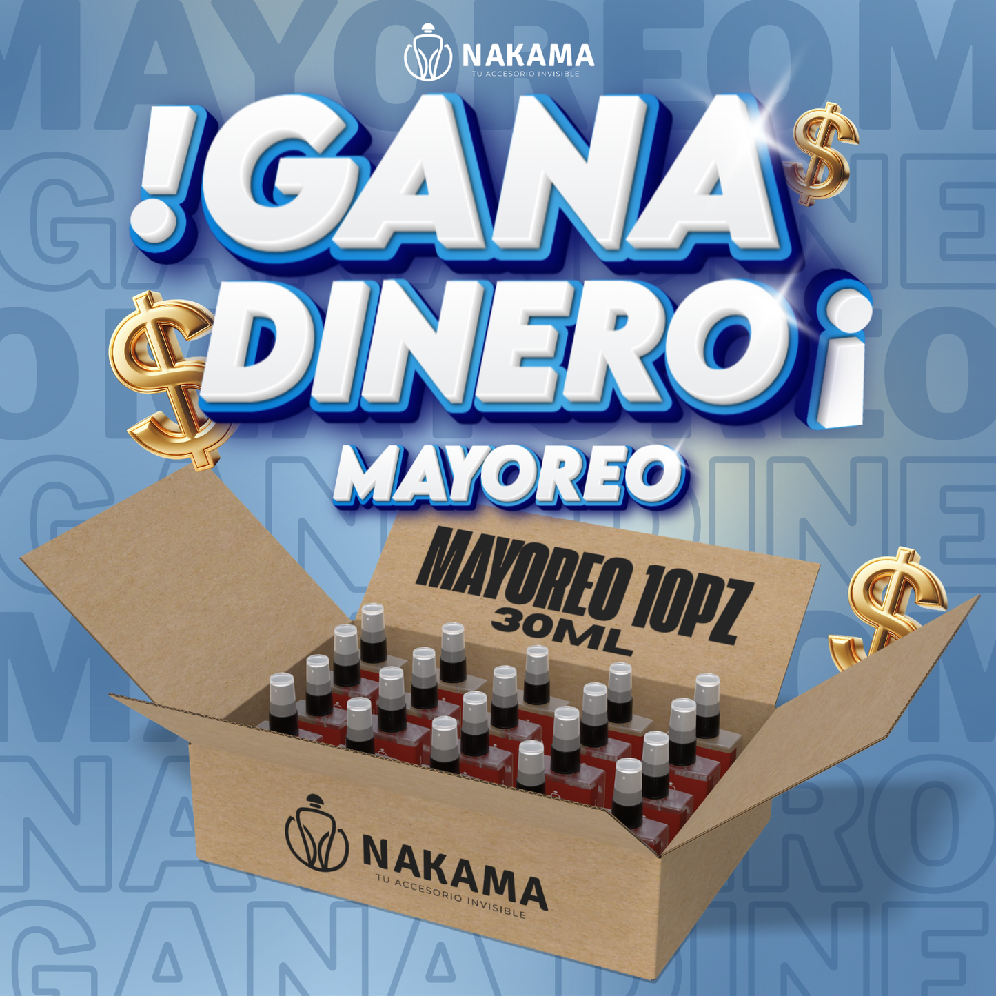 MAYOREO 30 ML  (leer descripción)