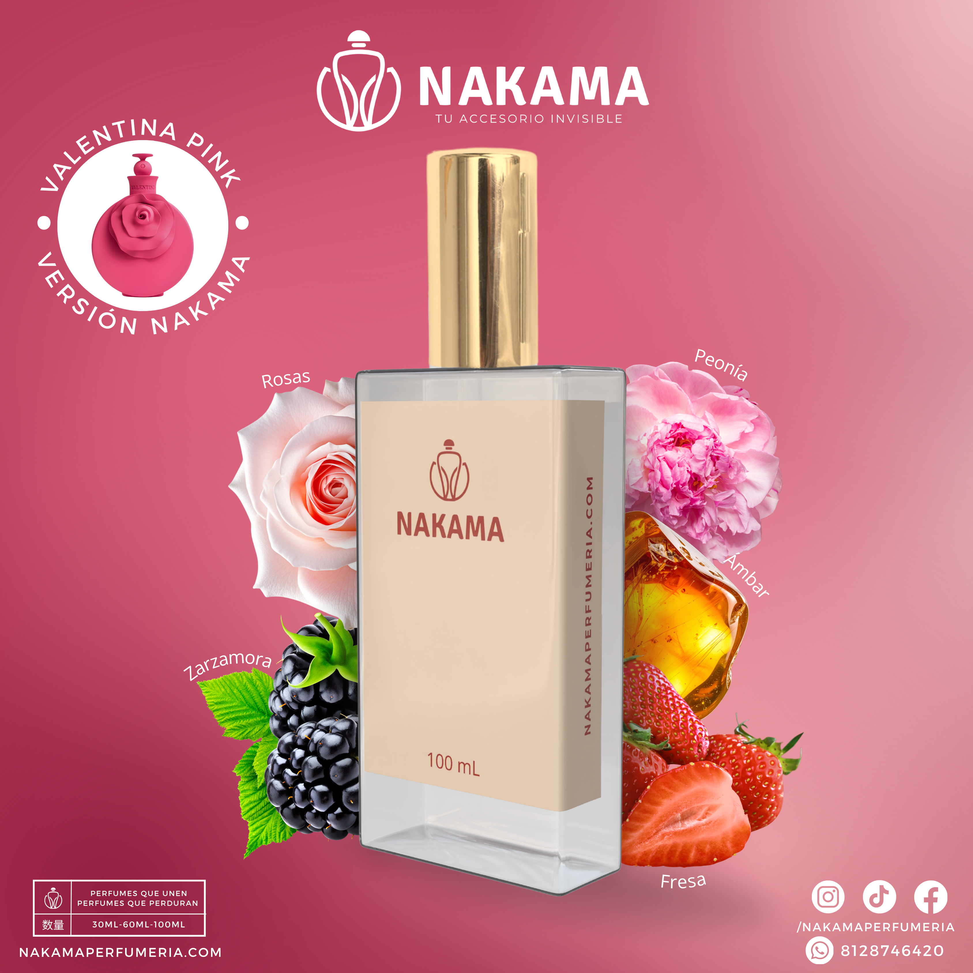 NF372 VALENTINA PINK - VALENTINO - DAMA