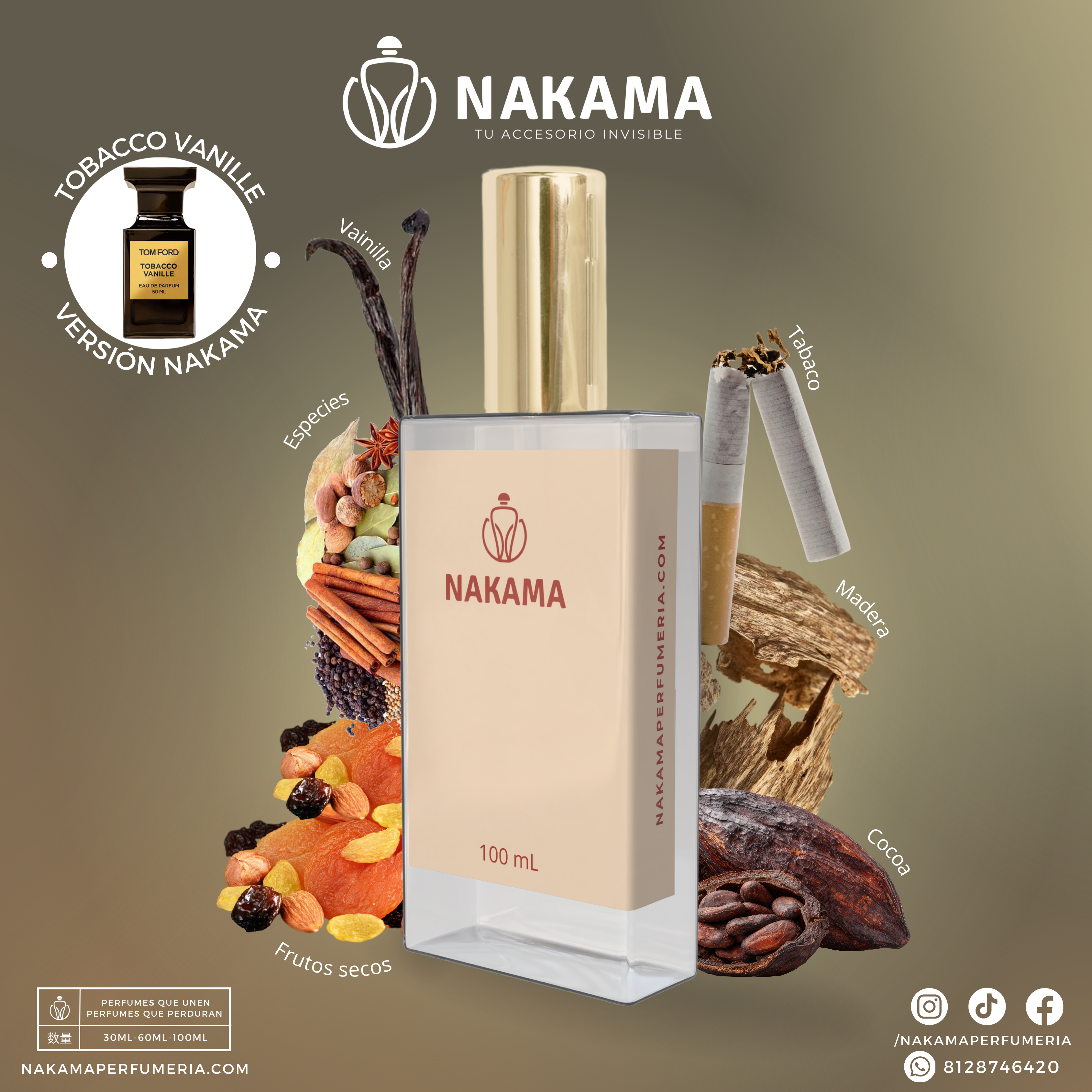 NCH096 TOBACCO VANILLE - TOM FORD - UNISEX