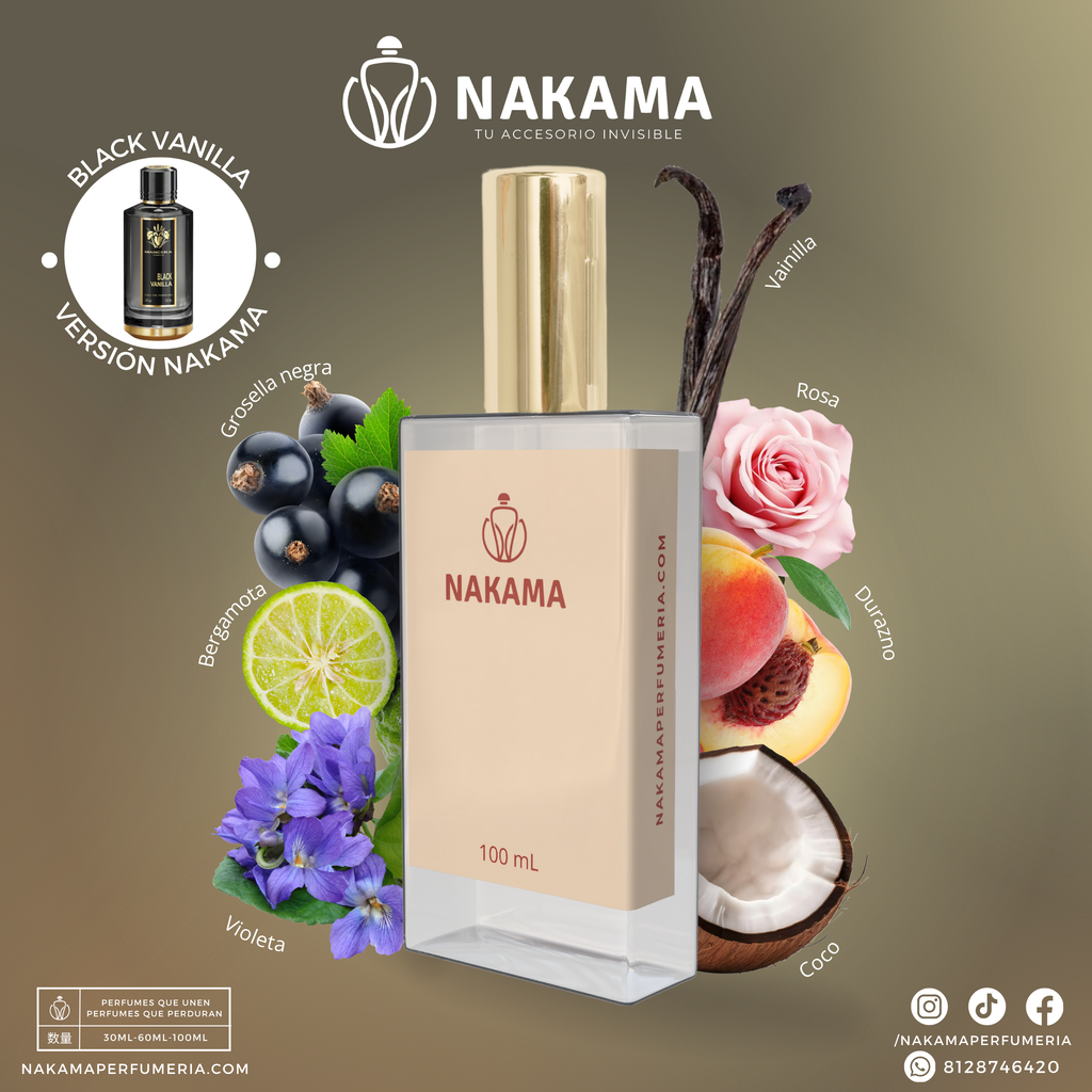 NCH041 BLACK VANILLA - MANCERA - UNISEX