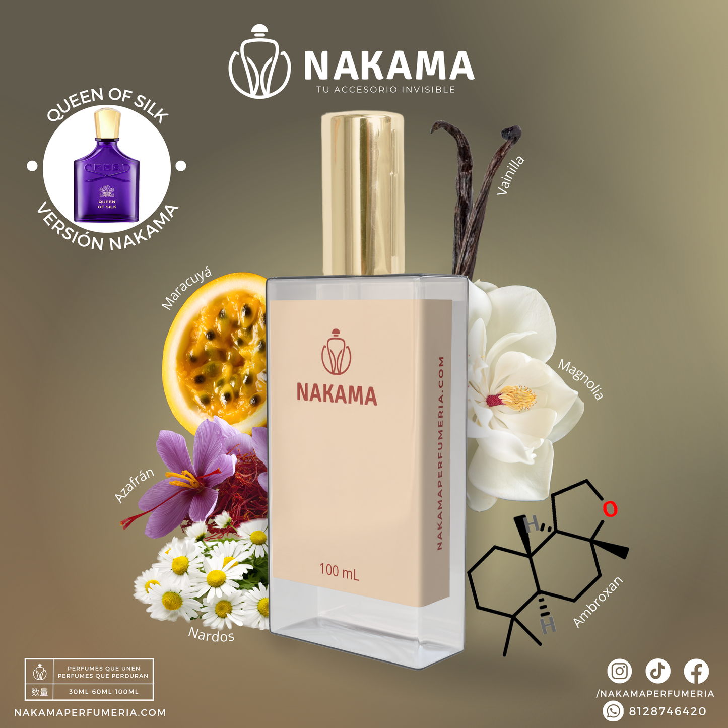 NCH088 QUEEN OF SILK - CREED - DAMA