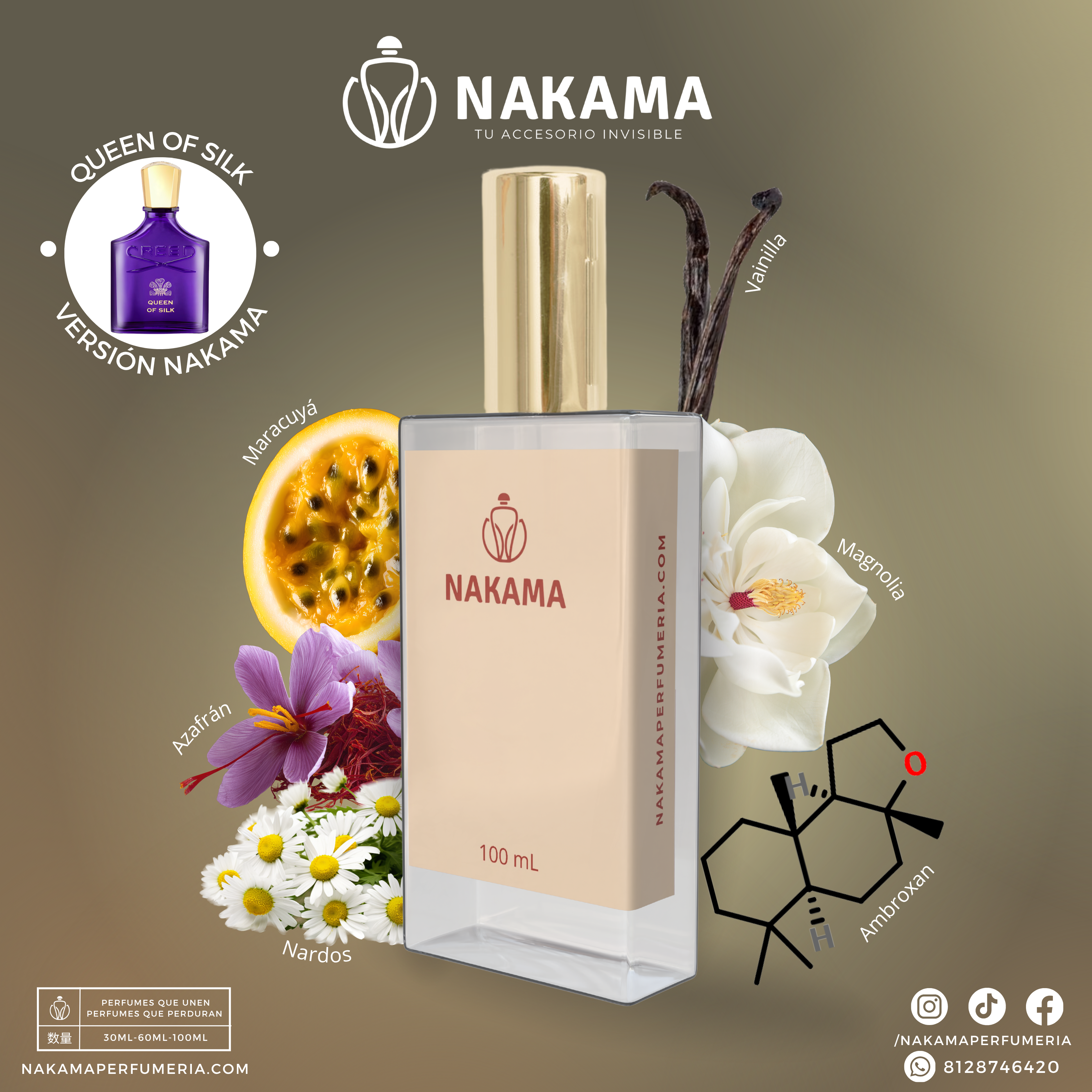NCH088 QUEEN OF SILK - CREED - DAMA