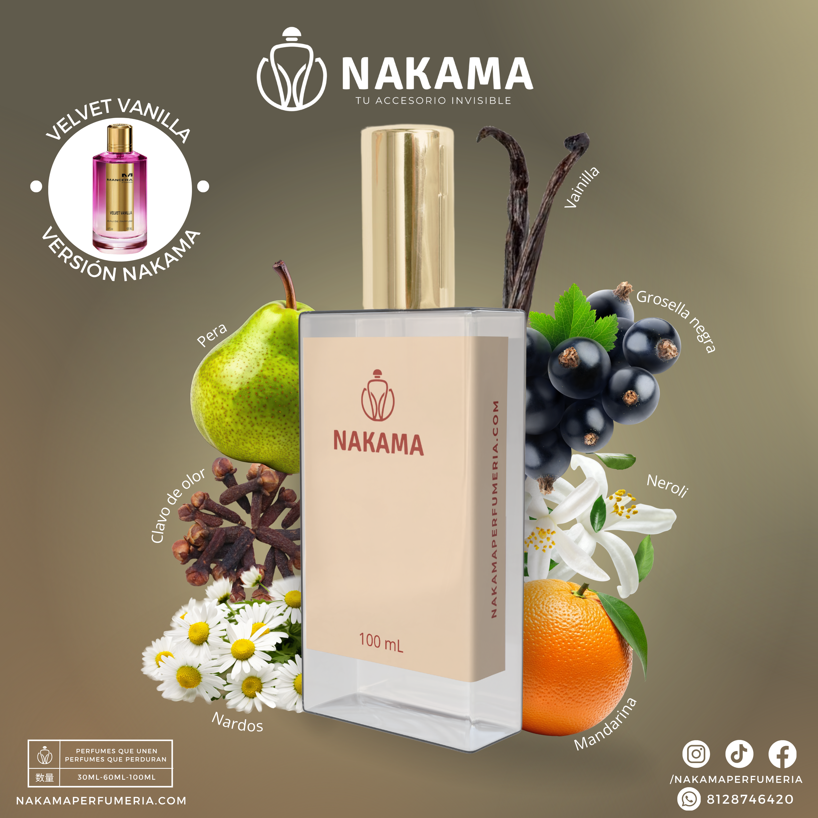 NCH413 VELVET VANILLA - MANCERA - UNISEX