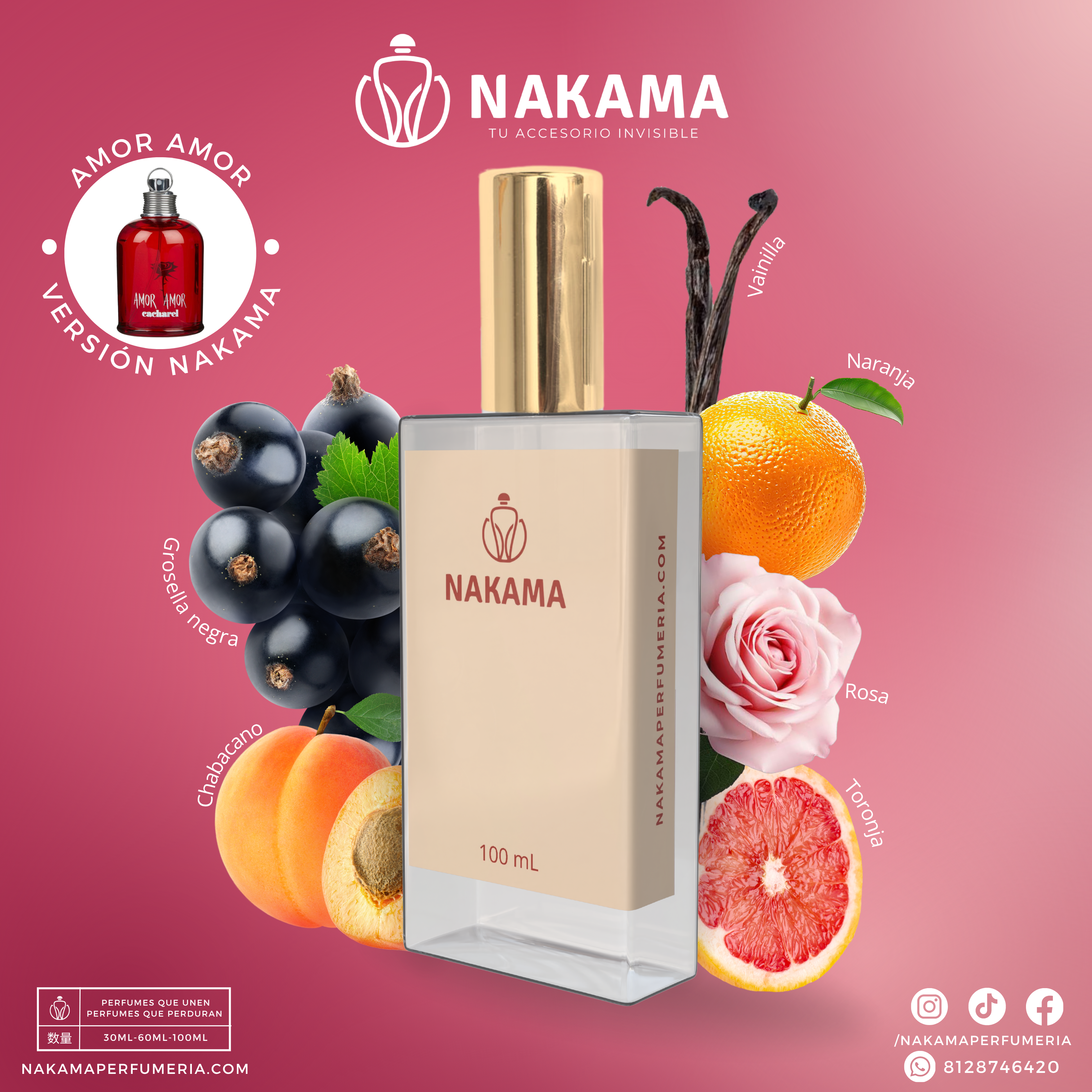 NF130 AMOR AMOR -  CACHAREL - DAMA