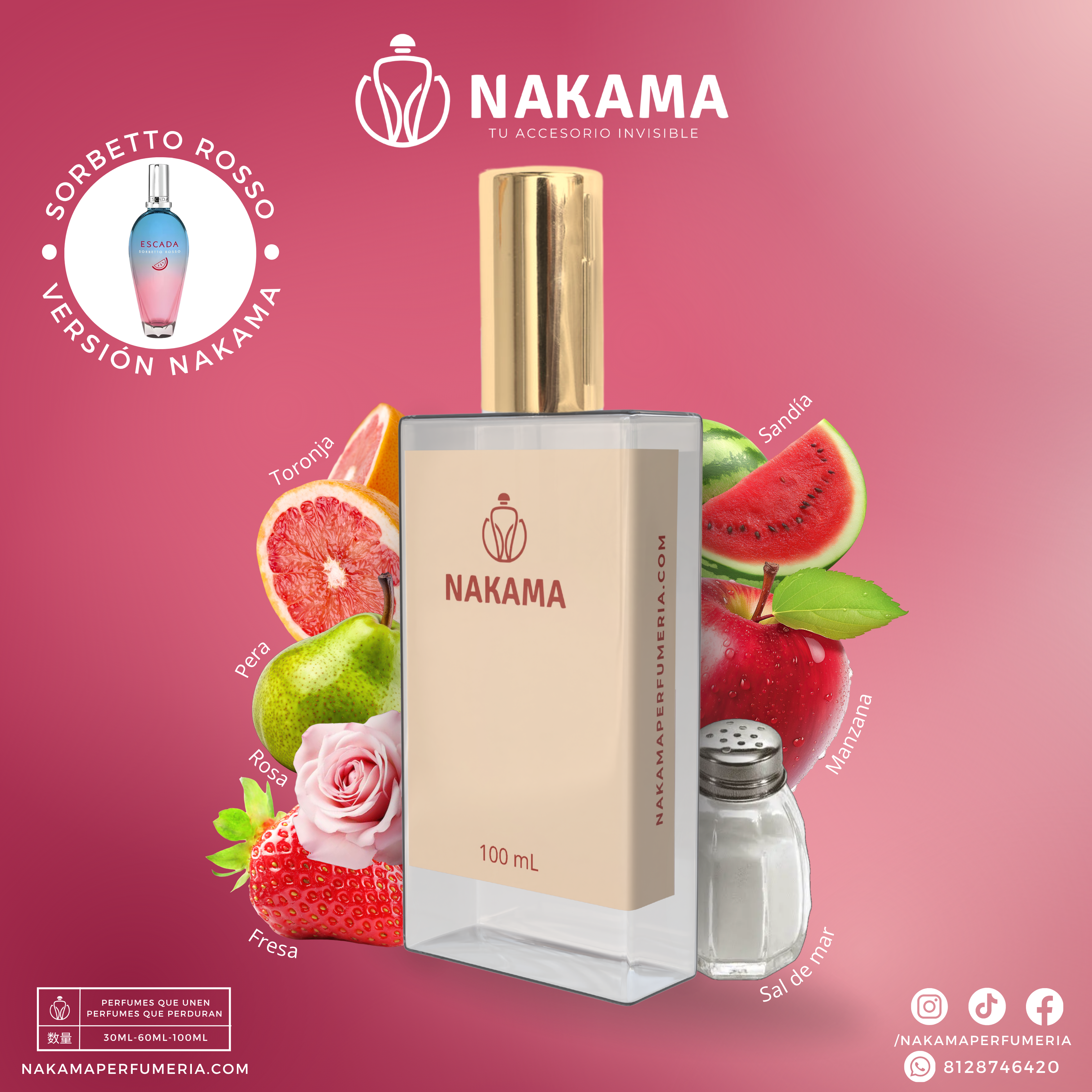 NF350 SORBETTO ROSSO- ESCADA - DAMA