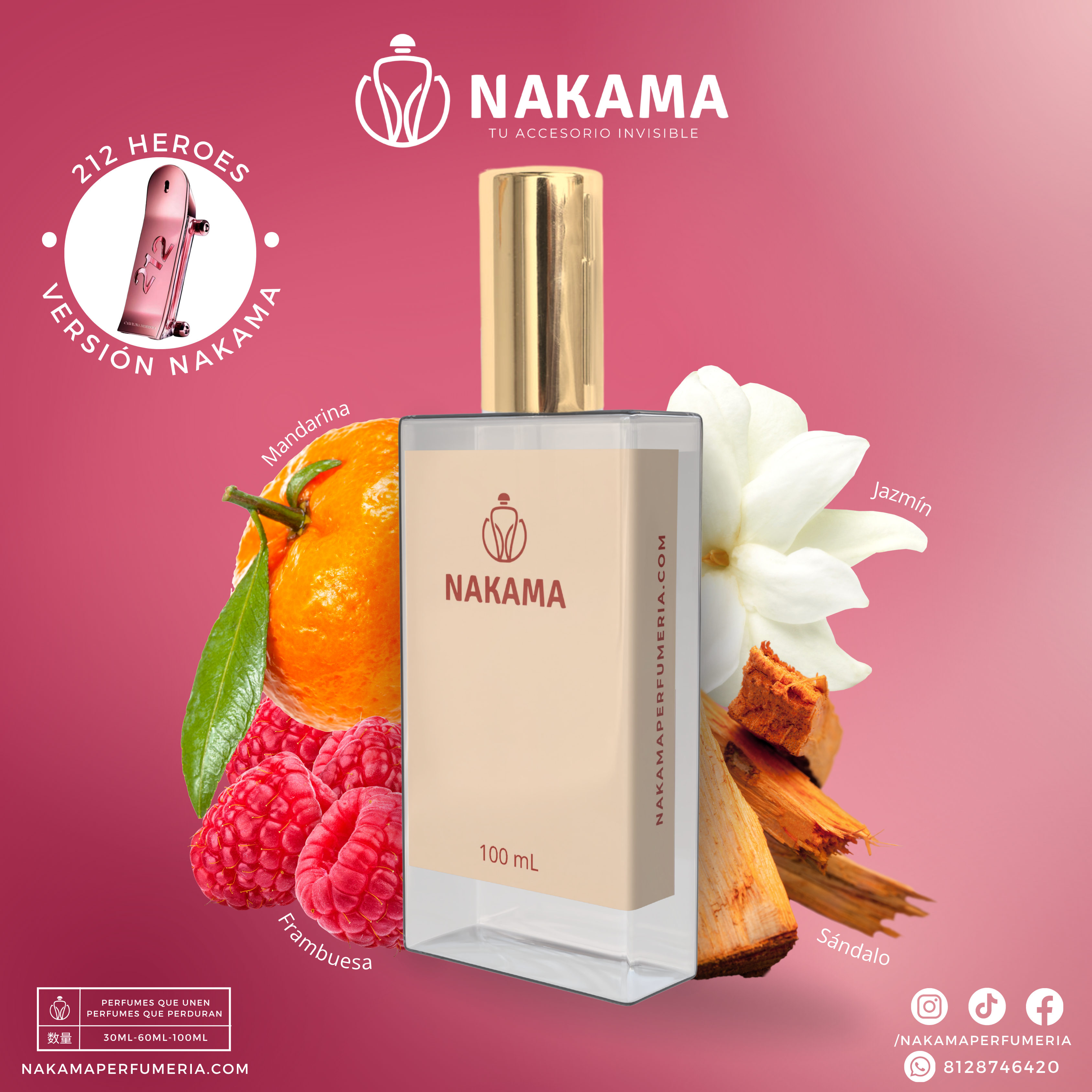 NF113 212 HEROES WOMAN - CAROLINA HERRERA - DAMA