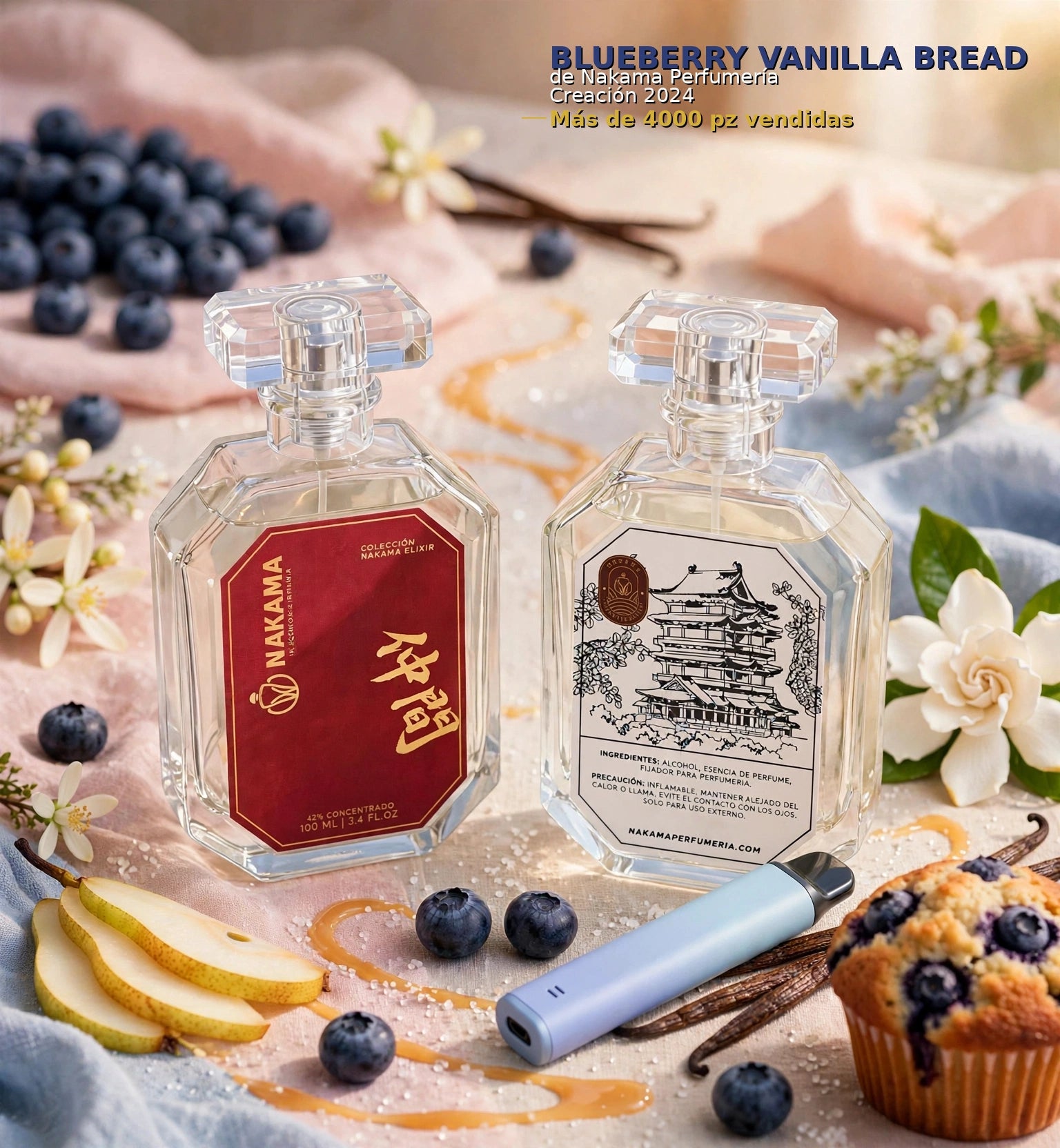 NF002 NAKAMA クレアシオン- BLUEBERRY VANILLA BREAD - DAMA