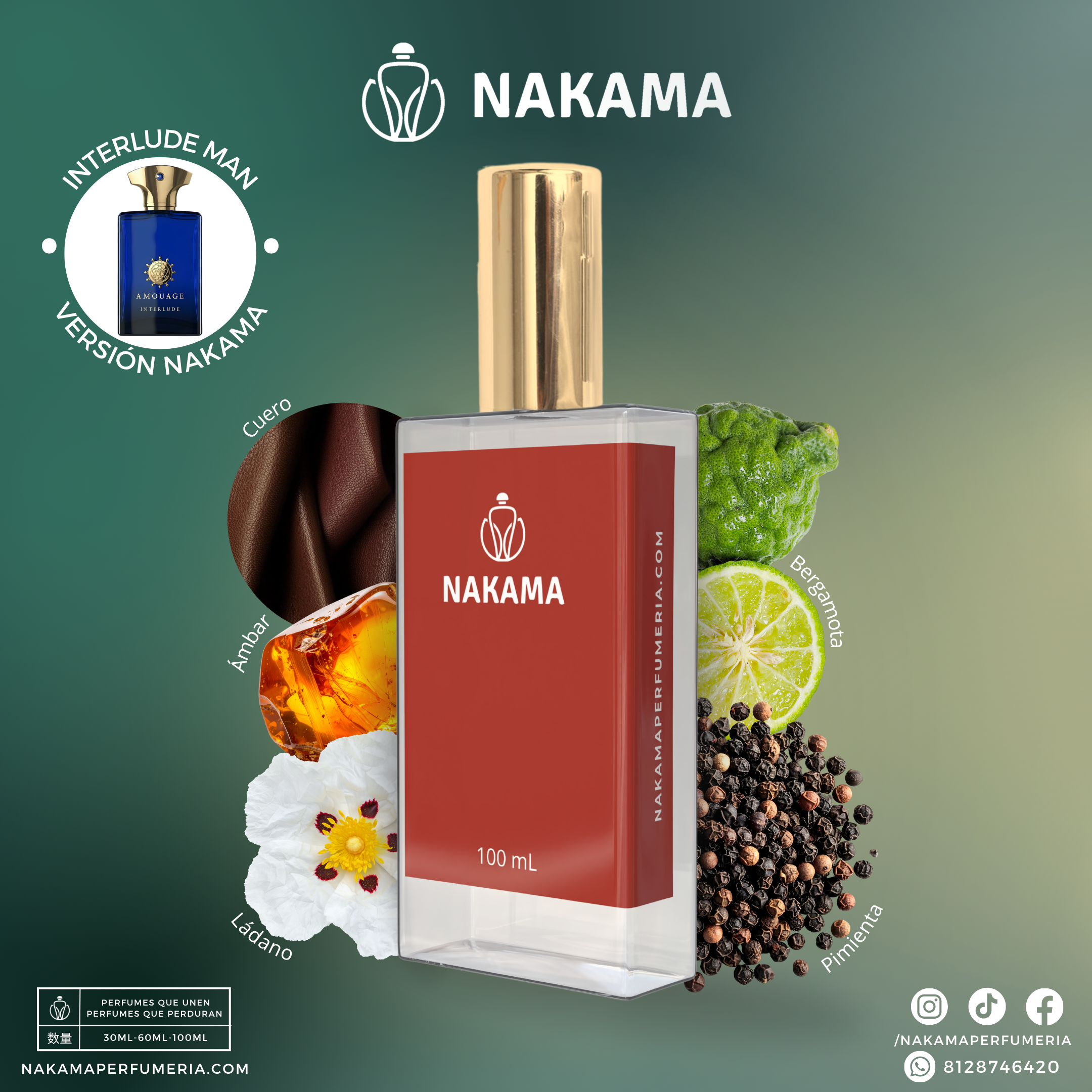 NA470 INTERLUDE MAN - AMOUAGE - CABALLERO