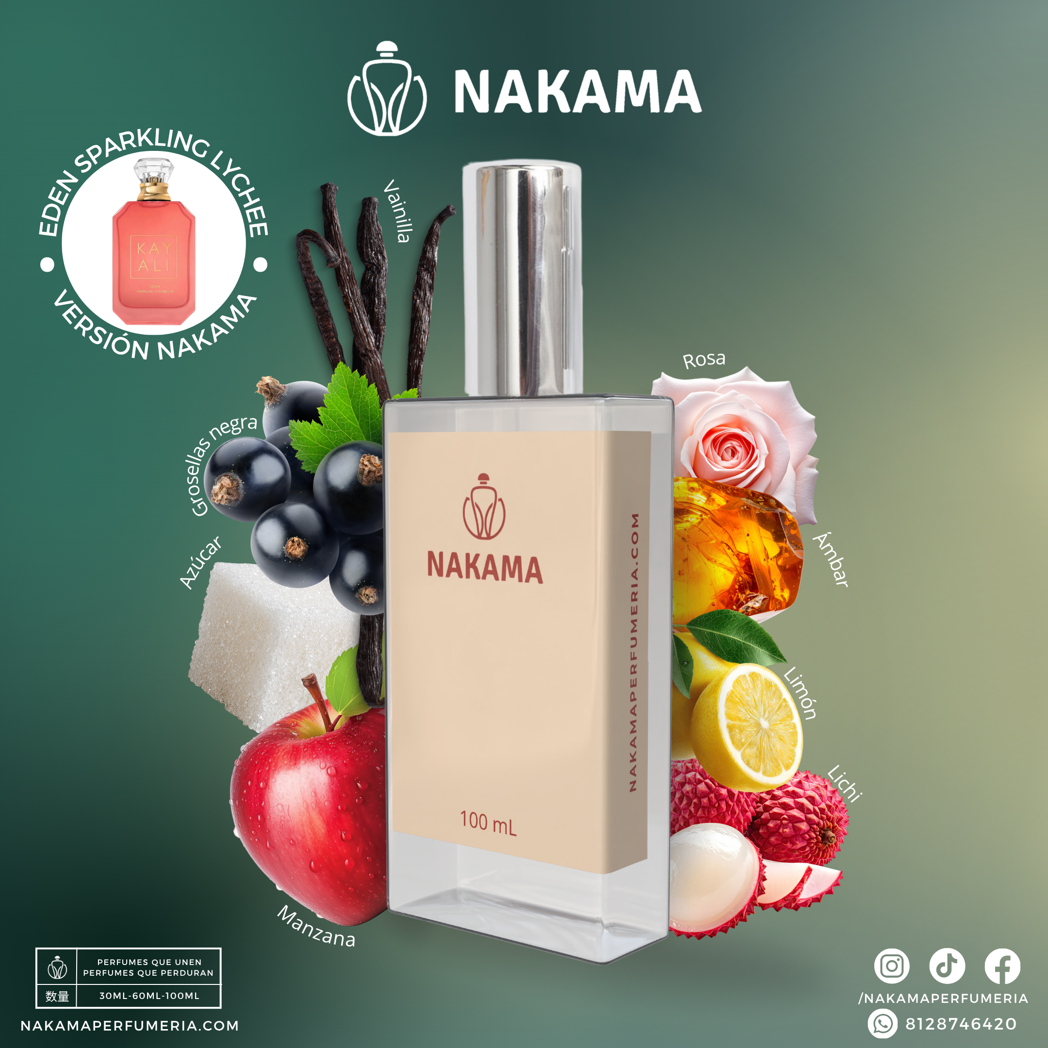NA705 EDEN SPARKLING LYCHEE - KAYALI - DAMA