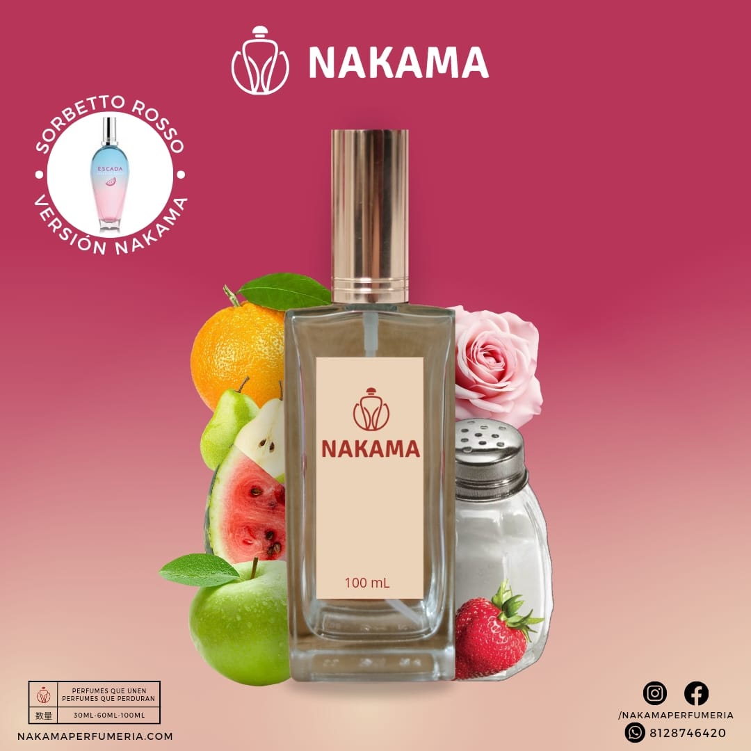 VERSION NAKAMA DE SORBETTO ROSSO- ESCADA - DAMA