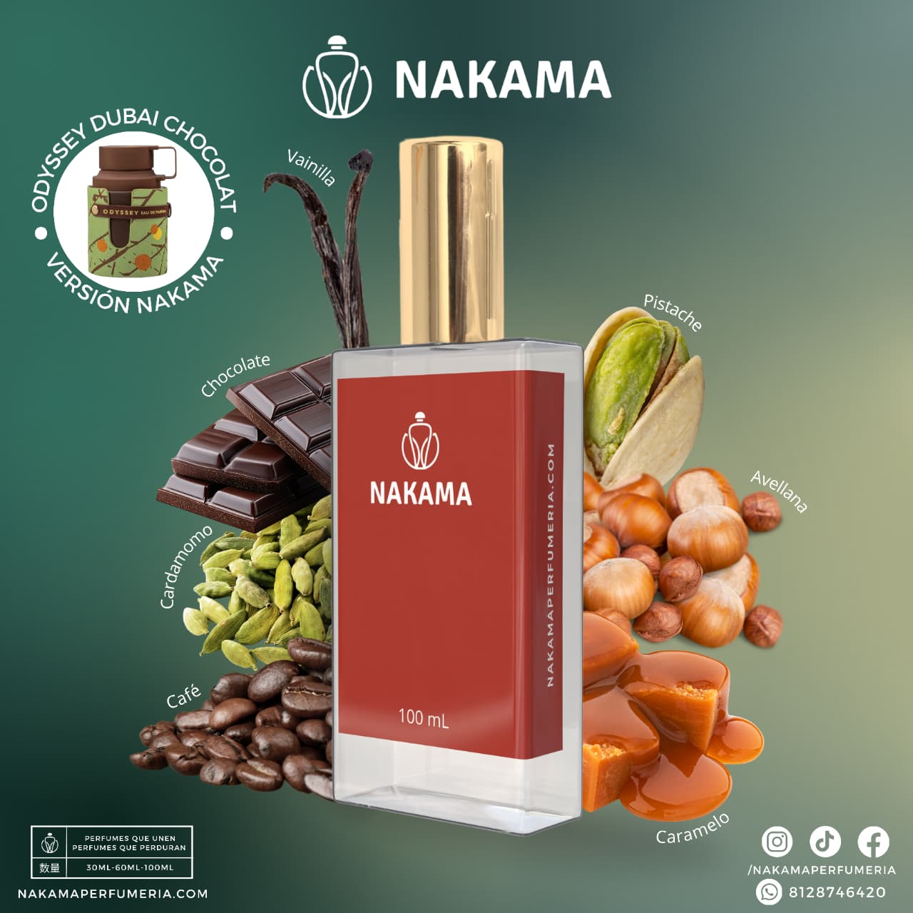 NA778 ODYSSEY DUBAI CHOCOLAT - ARMAF - CABALLERO