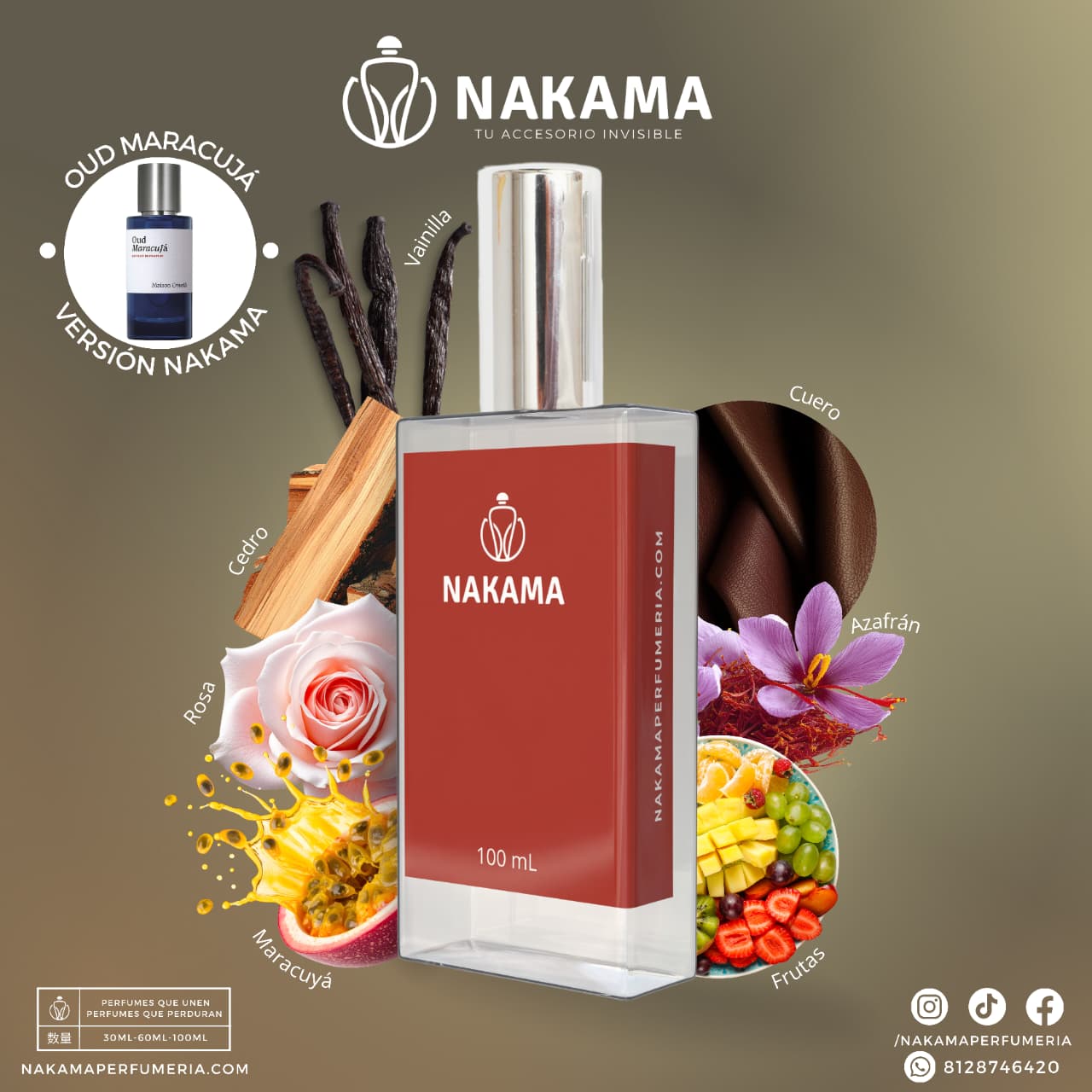 NCH820 OUD MARACUJA - MAISON CRIVELLI - UNISEX
