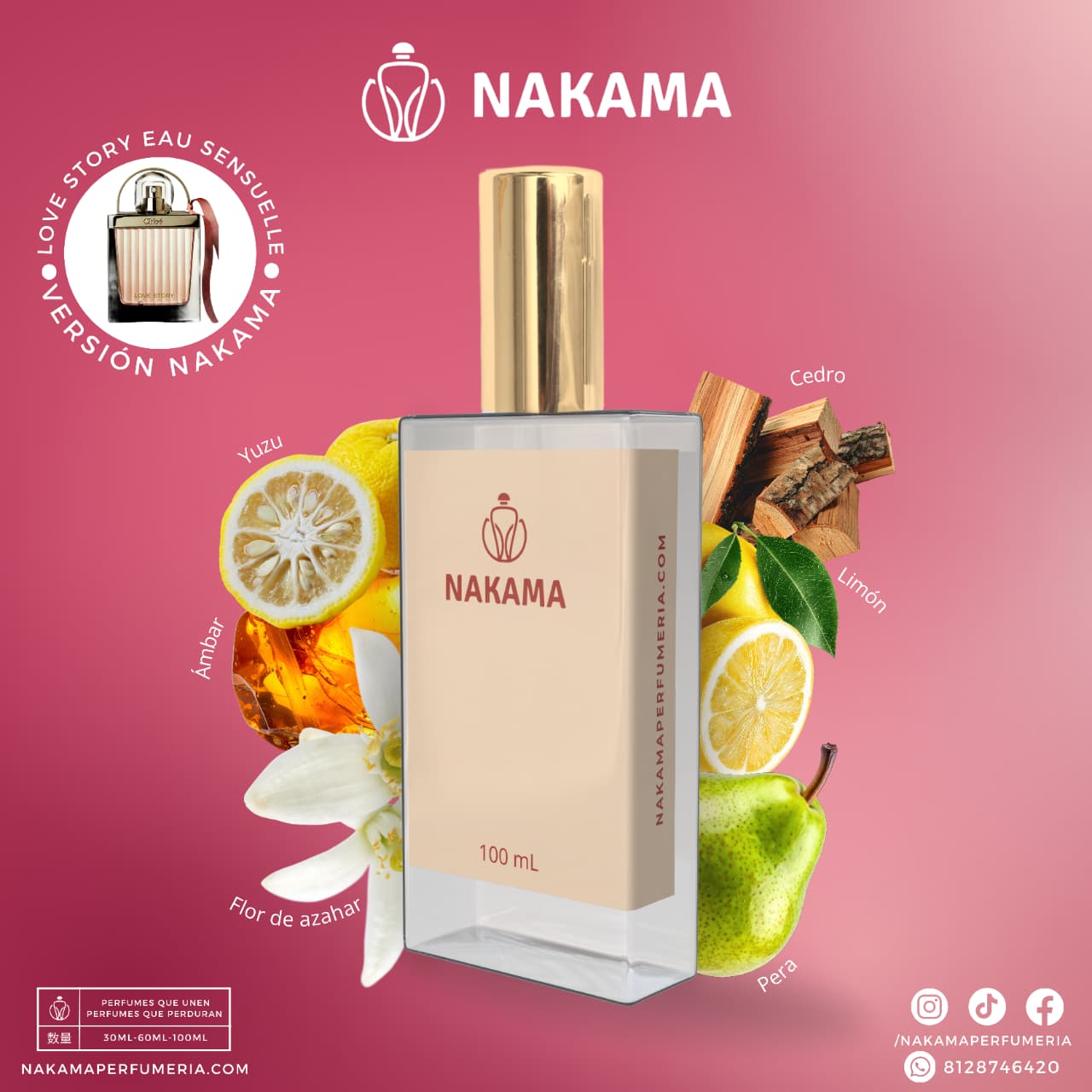 NF792 LOVE STORY EAU SENSUELLE - CHLOÉ - DAMA