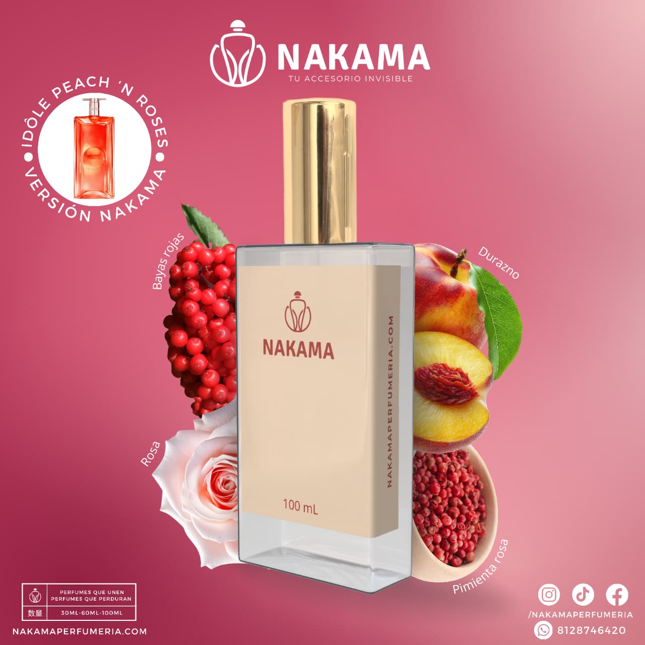 NF832 IDOLE PEACH ´N ROSES - LANCOME - DAMA