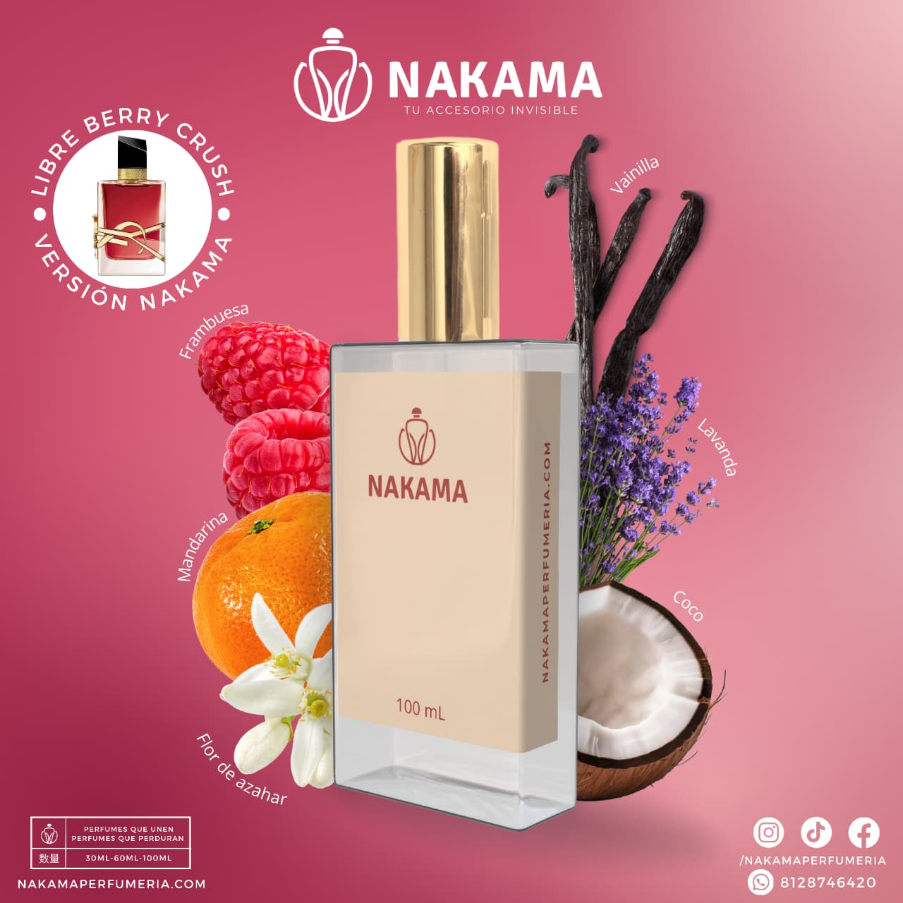 NF844 LIBRE BERRY CRUSH -  YVES SAINT LAURENT - DAMA