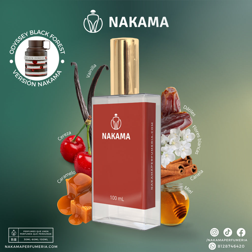 NA856 ODYSSEY BLACK FOREST - ARMAF - UNISEX