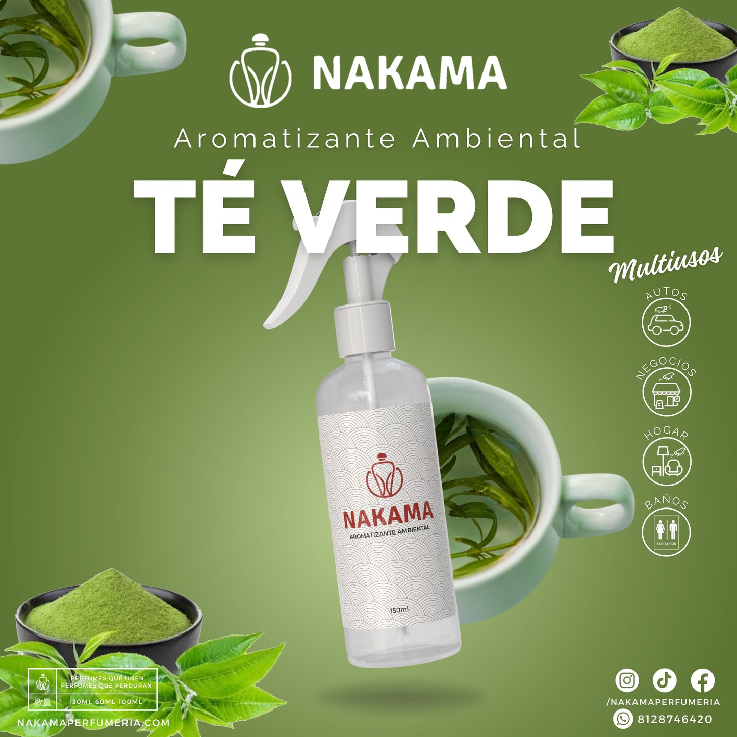 AA010 TÉ VERDE
