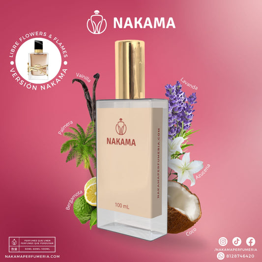 NF801 LIBRE FLOWERS & FLAMES -  YVES SAINT LAURENT - DAMA