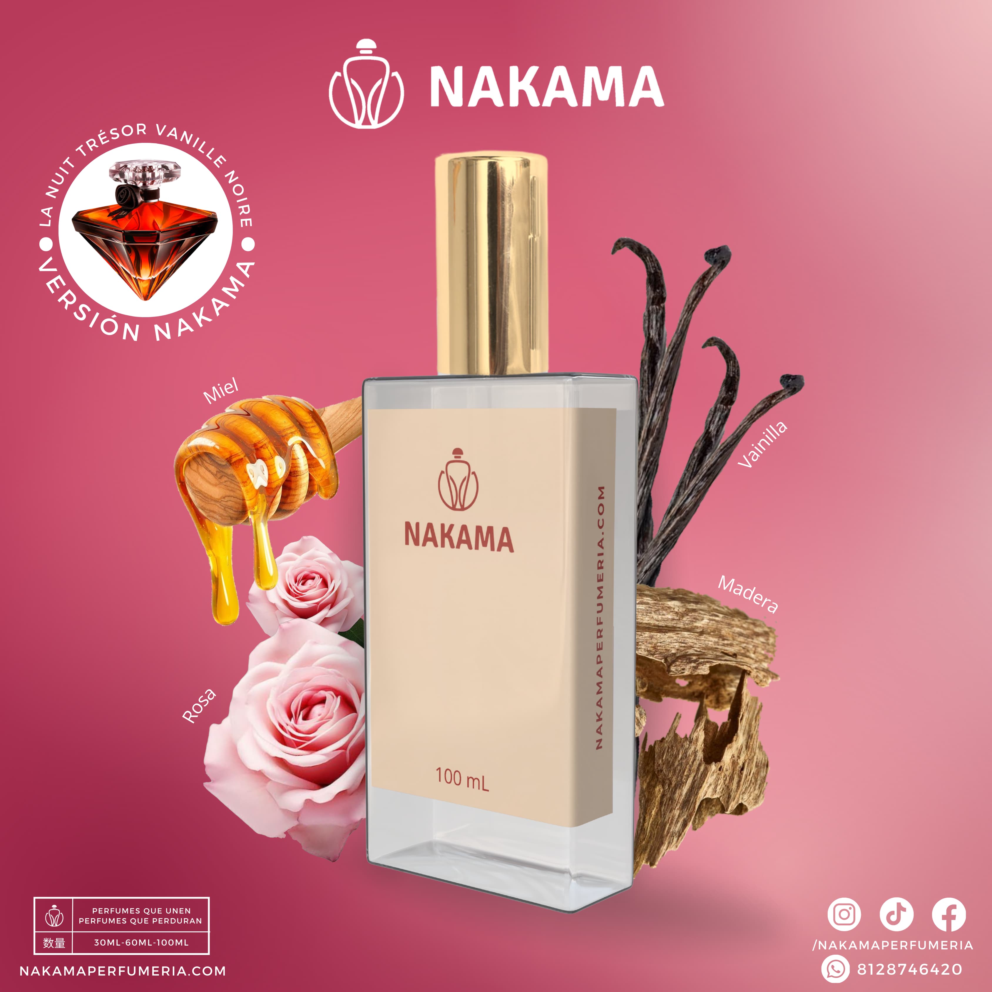 NF666 LA NUIT TRÉSOR VANILLE NOIRE - LANCOME - DAMA