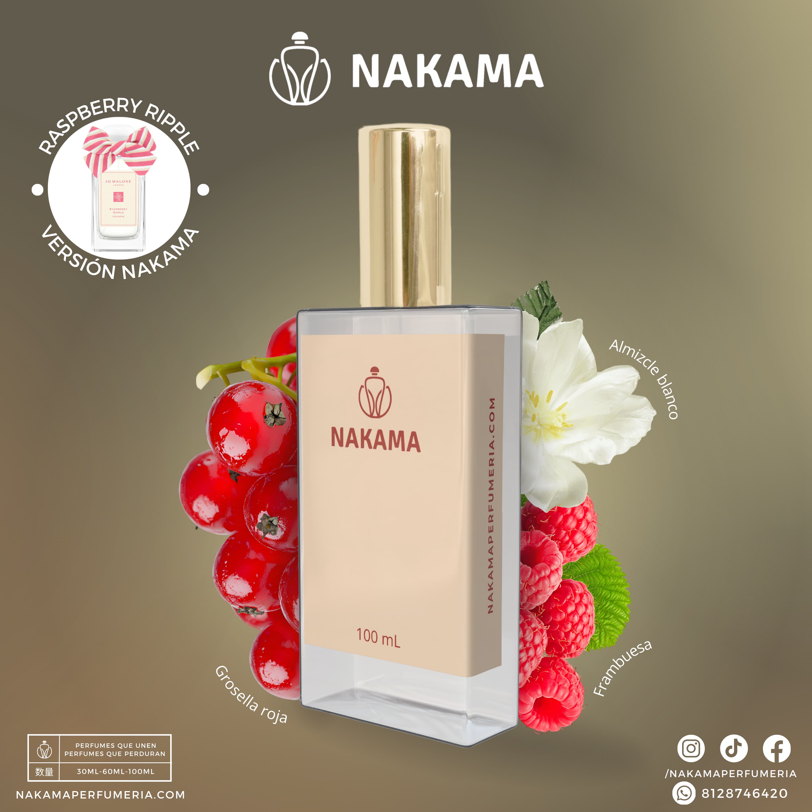 NCH757 RASPBERRY RIPPLE - JO MALONE - UNISEX