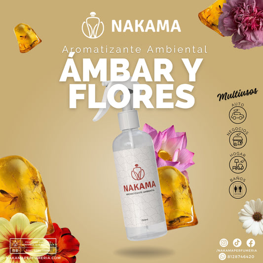 AA027 AMBAR Y FLORES