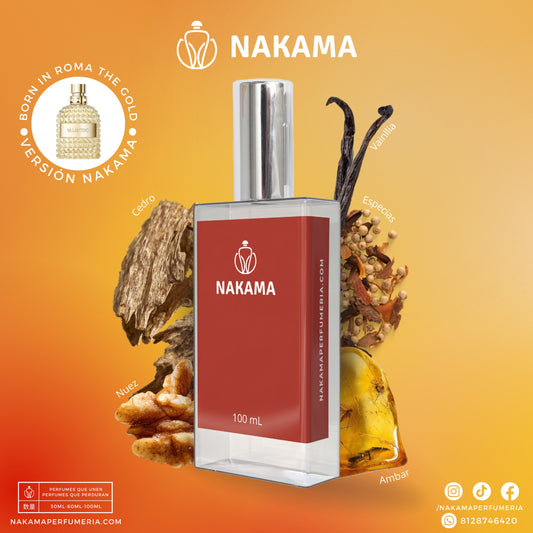 NM751 UOMO BORN IN ROMA THE GOLD - VALENTINO - CABALLERO